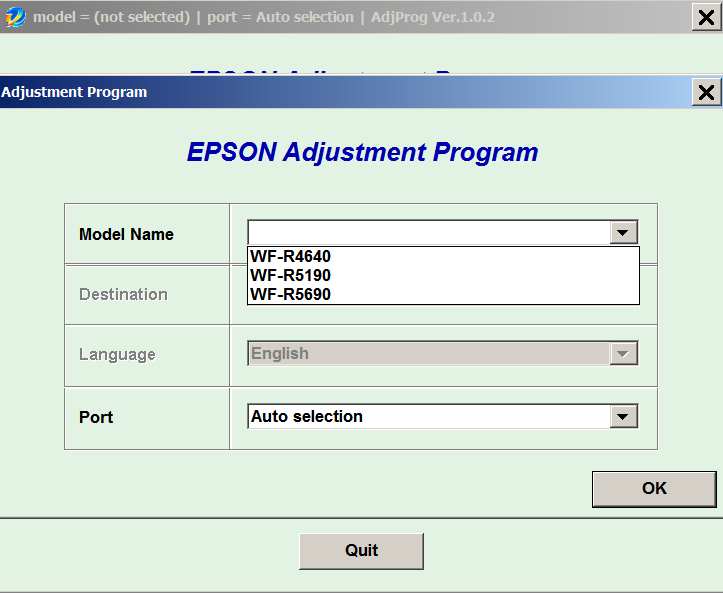 Epson <b>WorkForce WF-R4640, WF-R5190, WF-R5690</b> (EAI) Ver.1.0.2 Service Adjustment Program  <font color=red>New!</font>