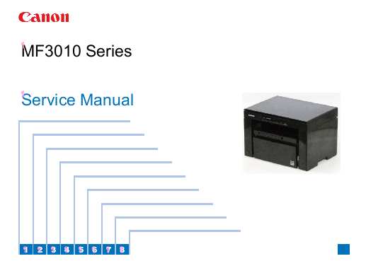 CANON MF3010 Series Service Manual