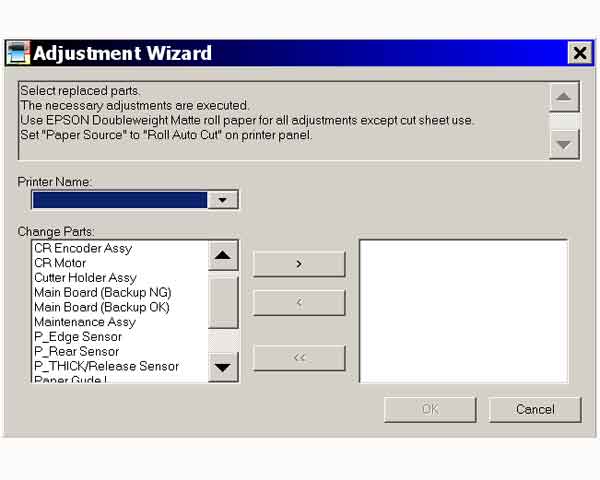 Epson Stylus Pro 7600, 9600 Printers Adjustment Wizard 2 <font color=red>New!</font>