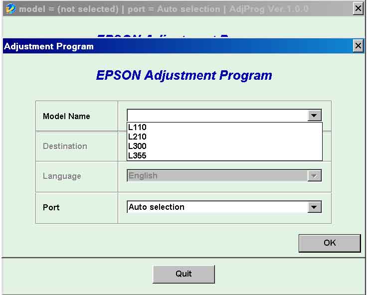 Epson L110, L210, L300, L355 (EURO, CIS) Ver.1.0.0 Service ...
