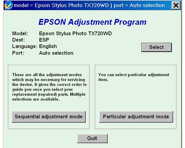 epson adjustment program l360