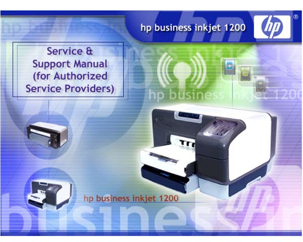 HP Business Inkjet 1200 Printer Service and Support Manual