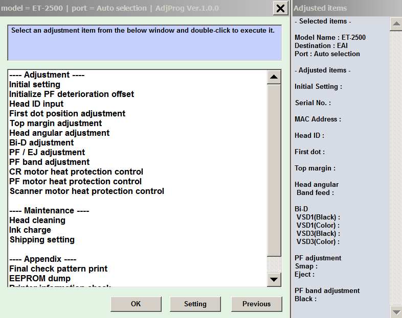 epson adjustment program et 2550 скачать