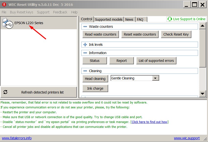 download wic reset utility for epson l210