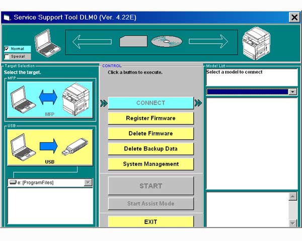 <b>Canon Service Support Tool SST v422Et </b> under Windows OS