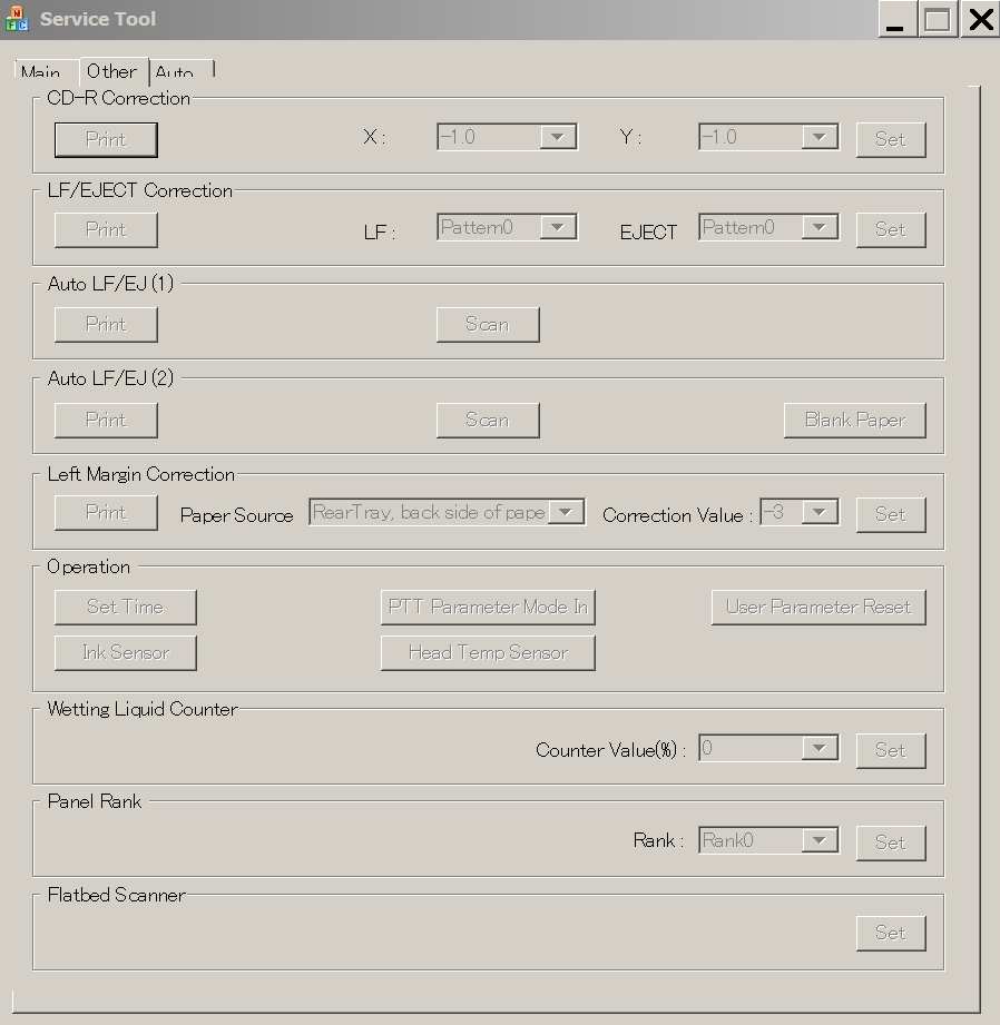 <b>V3900 Canon Service Tool</b> for all iPxxxx series, iX series, MGxxxx series, MP series  printers maintenance and reset