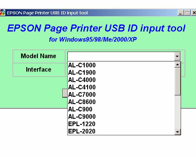 Epson AL-C, EPL, EPL-N Series Printers<br> Multimodel Service Program