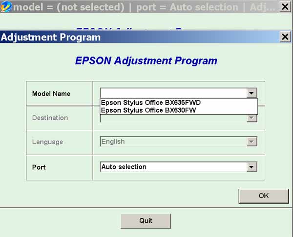 Epson <b>BX630FW, BX635FWD </b> Ver.1.0.2 Service Adjustment Program  <font color=red>New!</font>