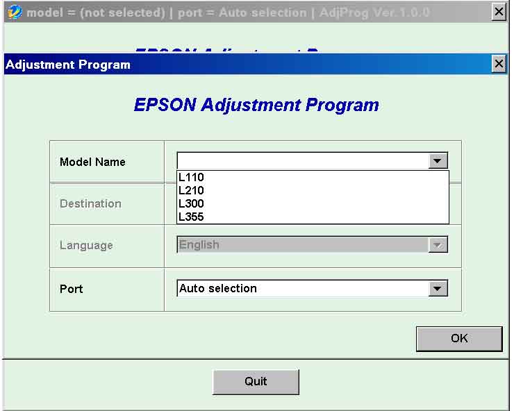 Программа epson l210 скачать