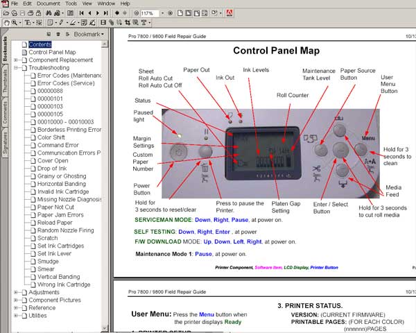 Stylus Pro 4800 Printer <br>Field Repair Guide