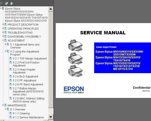 EPSON STYLUS R280 R285 R290 R295 PRINTER WASTE INK PAD RESET ENGINEER UTILITY CD