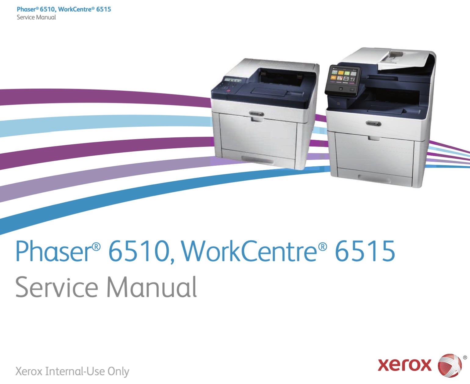 Xerox WorkCentre WorkCentre 6515, Phaser 6510  Printer Service Manuals, Parts List, Wiring Diagram