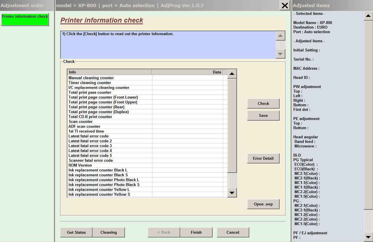 Epson XP-510 Adjustment Program - Epson Adjustment Program